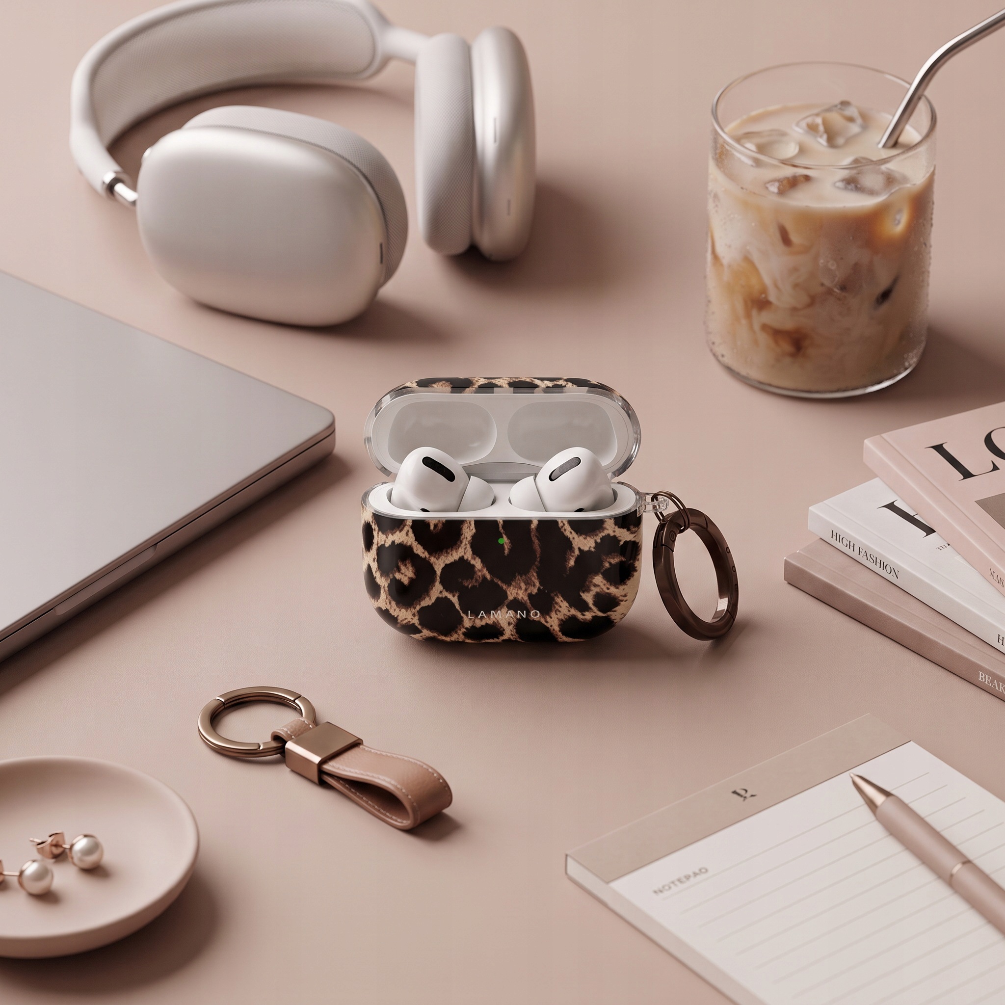 TECH-PROTECT LAMANO APPLE AIRPODS 4 / 5 Exotic Touch – Stylowe etui dla Twoich słuchawek