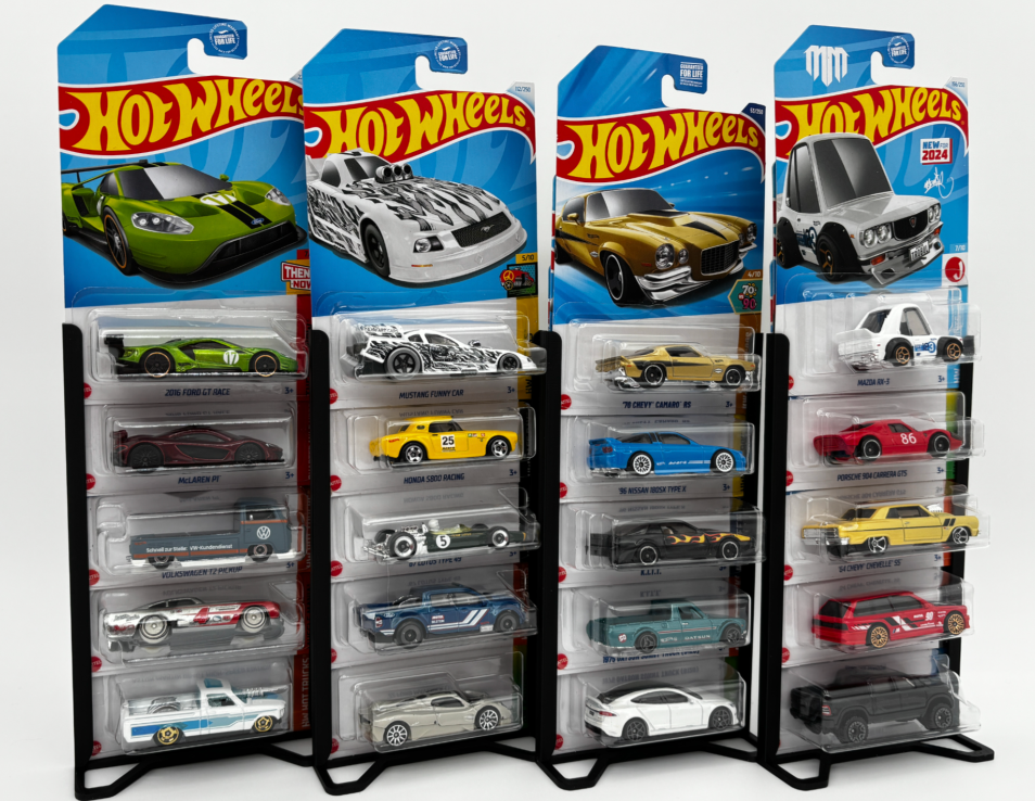 Hot Wheels / Matchbox Stojak ekspozycyjny na modele die-cast 1:64 – Idealne rozwiązanie dla kolekcjonerów