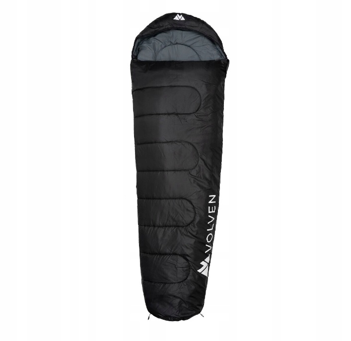 Śpiwór Traveller czarny lewy – Komfortowe noce na biwaku