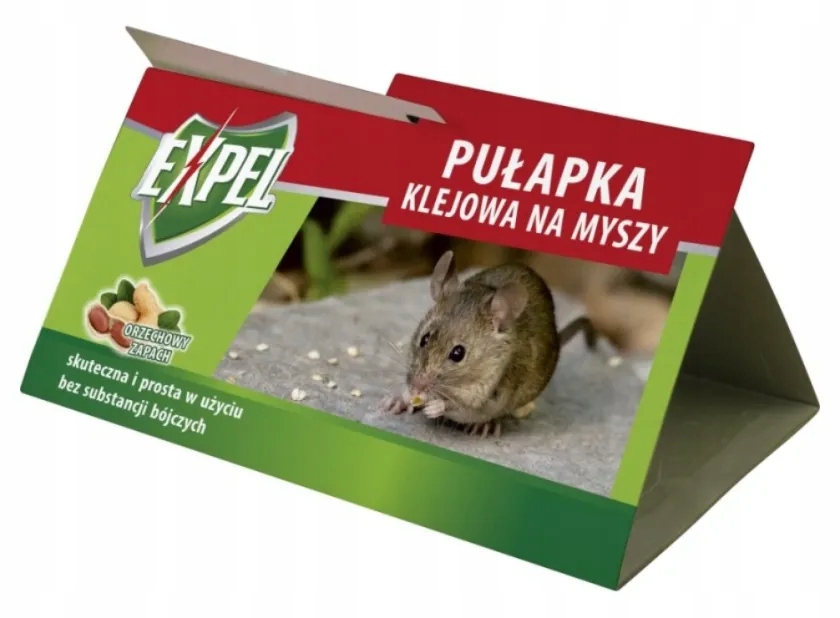 PUŁAPKA KLEJOWA NA MYSZY EXPEL – Skuteczne rozwiązanie w walce z gryzoniami