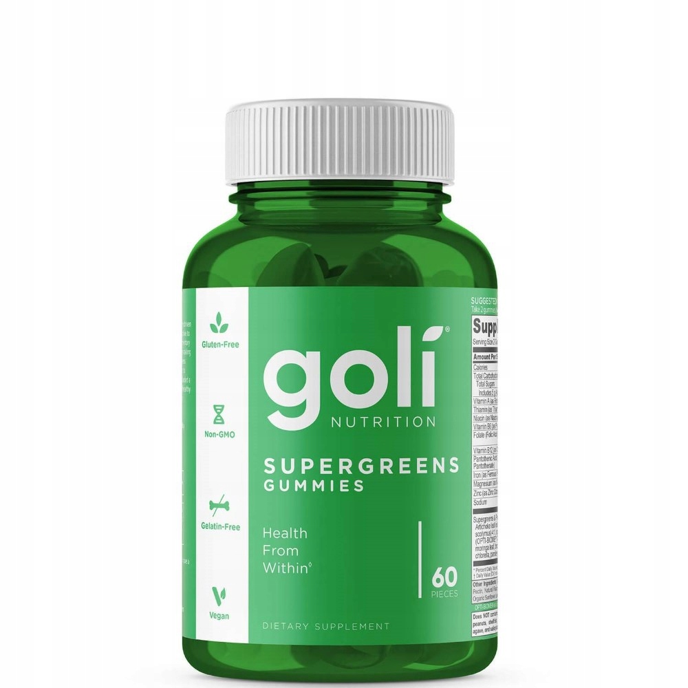 Goli Nutrition Supergreens Gummies – Zdrowie w każdej żelce