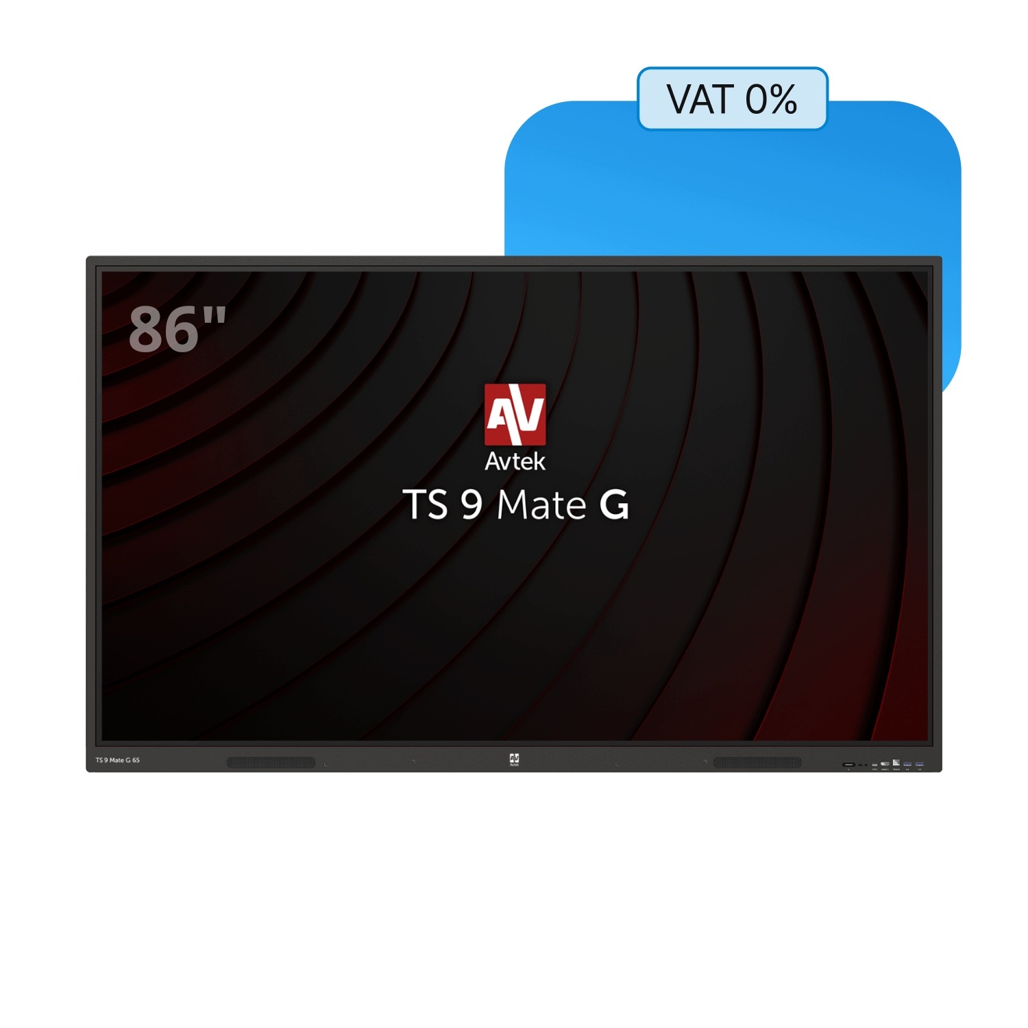 Monitor interaktywny Avtek TS 9 Mate G 86 – Nowoczesne narzędzie do nauki i prezentacji