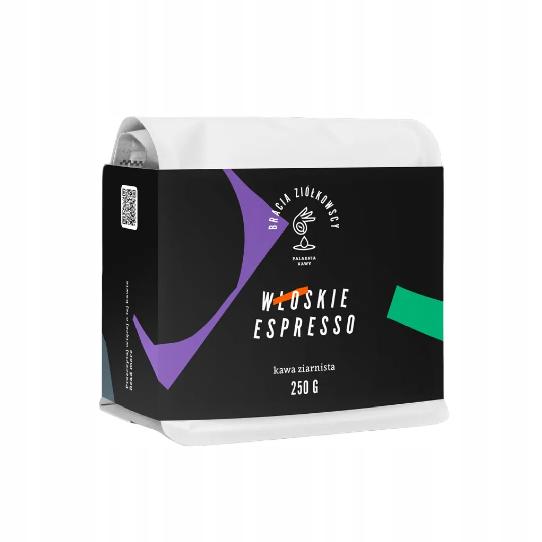 Kawa ziarnista Włoskie Espresso 250g – Doskonały wybór dla miłośników espresso