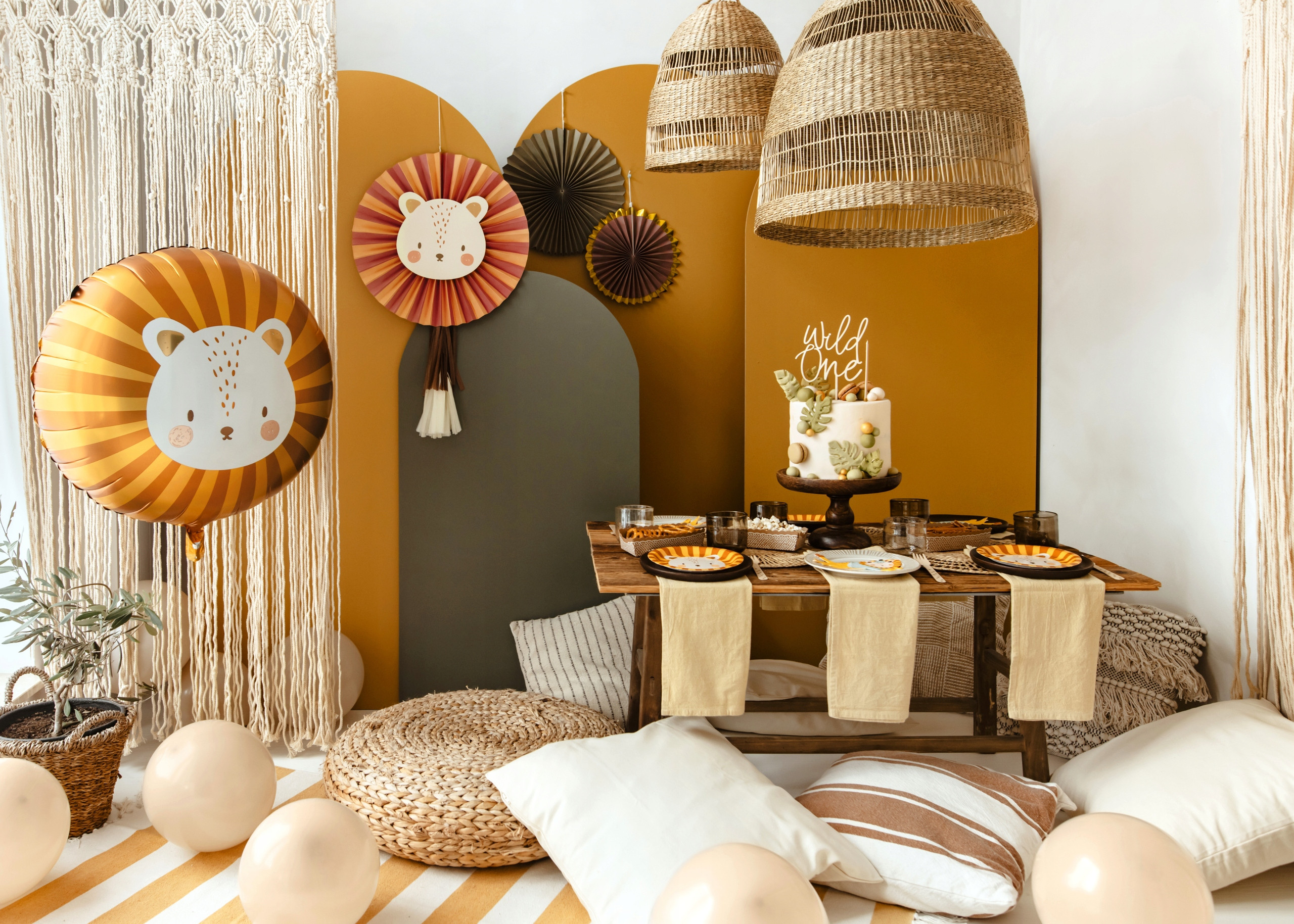Idealne do dekoracji wnętrz na Roczek, Chrzest i Baby Shower