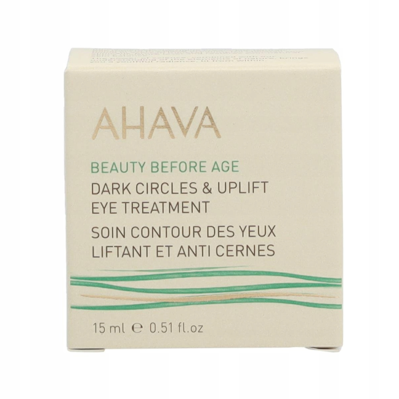 Krem pod oczy AHAVA Beauty Before Age – Twoje wsparcie w walce z cieniami