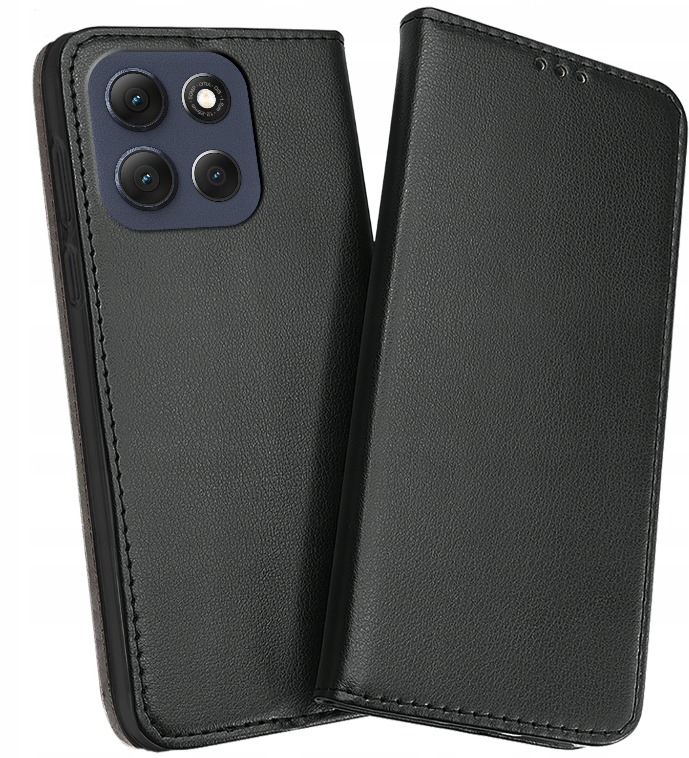 Etui Skórzane TOKRA + Szkło Hartowane 9H do MOTOROLA MOTO G86 | G86 Power – Ochrona i styl w jednym