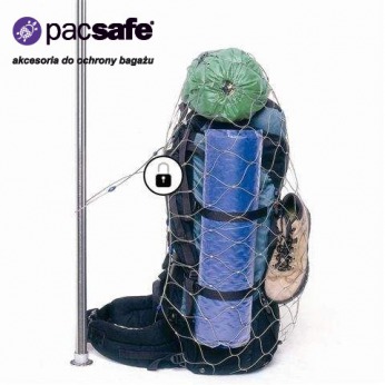 Siatka na plecak do zabezpieczenia bagażu Pacsafe 120l (L)