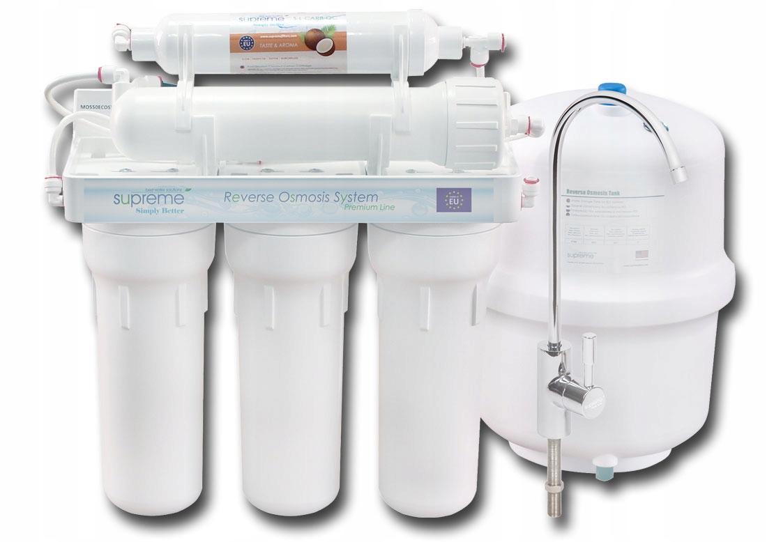 SUPREME-RO5 PREMIUM – Pięciostopniowy system Odwróconej Osmozy dla czystej wody