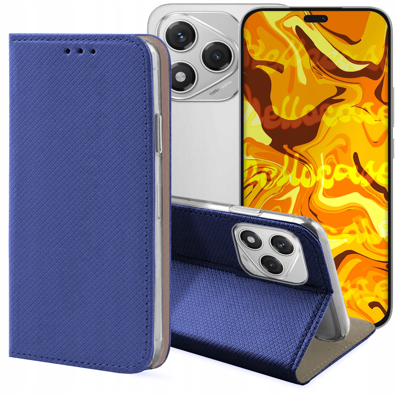 Etui z klapką do Honor 400 Lite – Elegancja i ochrona w jednym