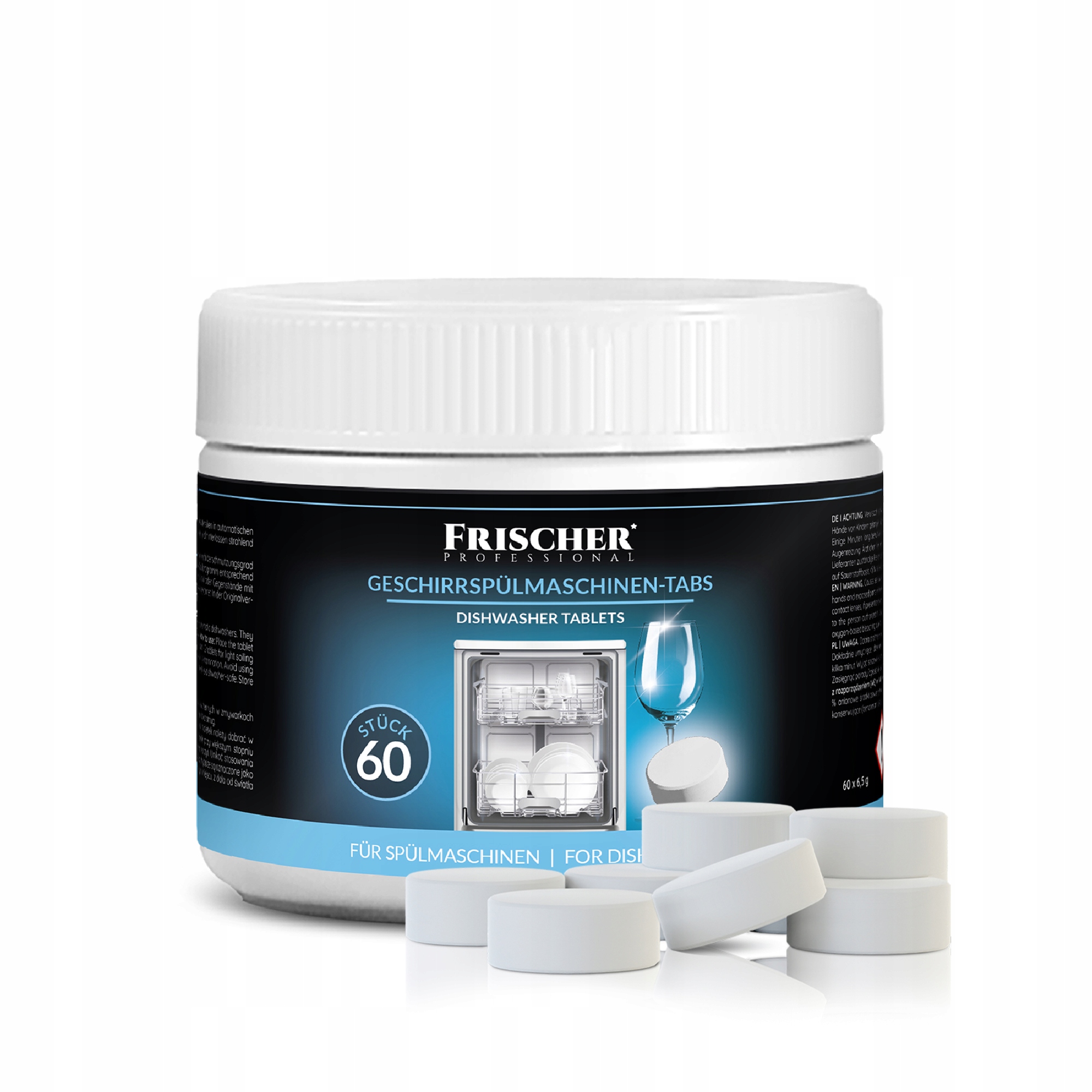 Tabletki do mycia naczyń w zmywarce Frischer 60szt – Skuteczne i wygodne rozwiązanie