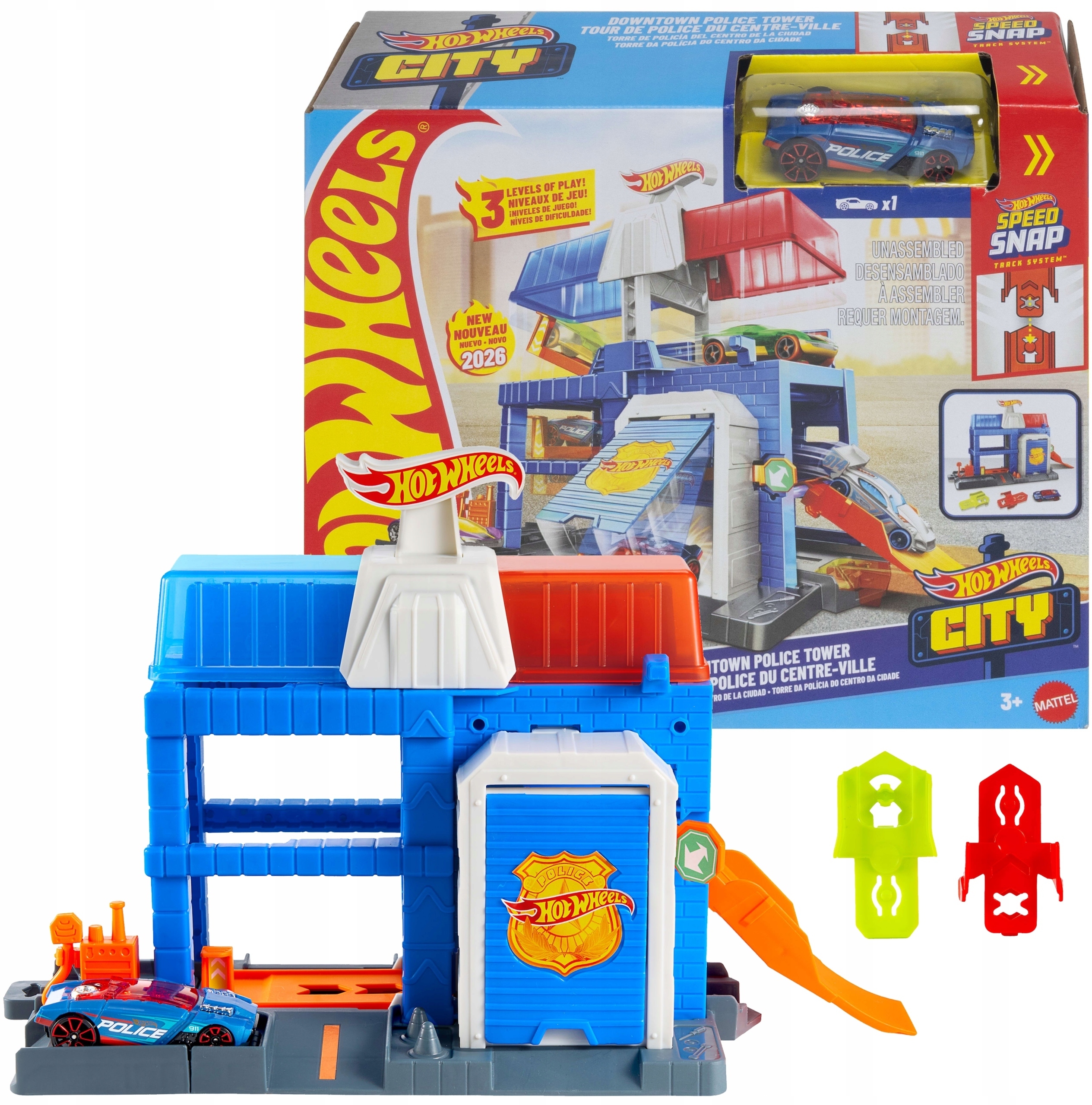 HW CITY KOMISARIAT POLICJI JHL74 – Ekscytująca zabawa dla dzieci