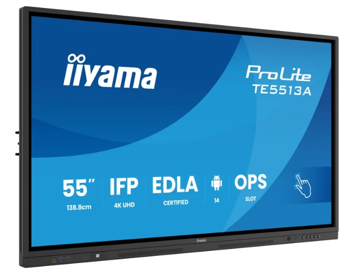 iiyama TE5513A-B1AG – Interaktywny monitor 4K z ekranem dotykowym