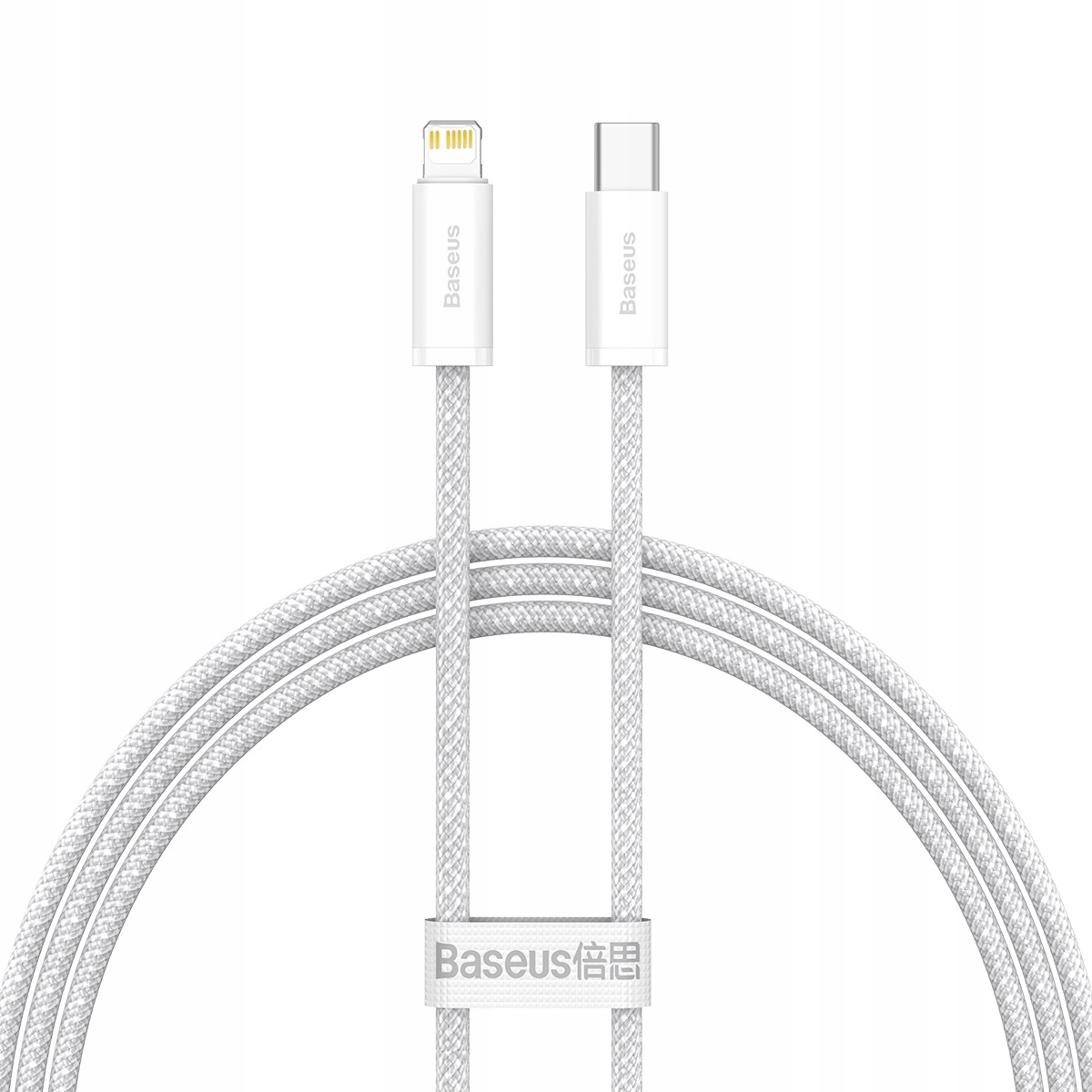 Kabel USB-C - Lightning 1 m Biały (BSU3071WHT) – Szybkie ładowanie i przesył danych