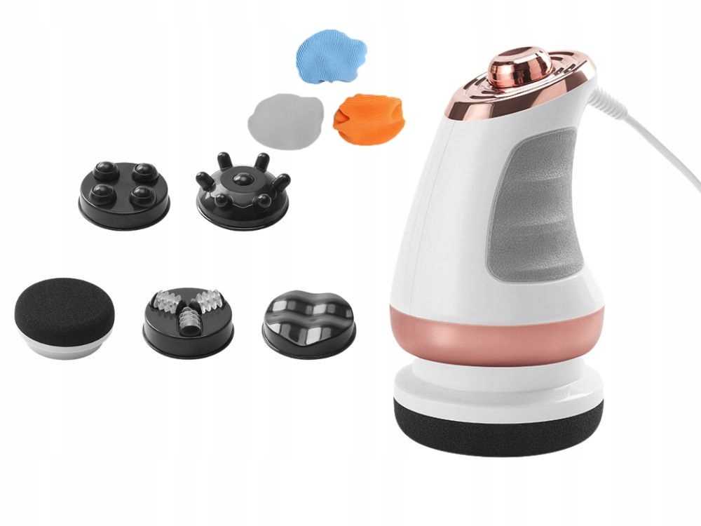 Zestaw 5 wymiennych końcówek masujących – Wszechstronność w pielęgnacji ciała