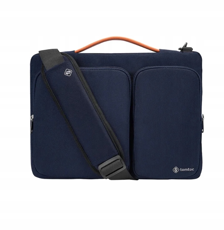 Teczka na laptopa Tomtoc Defender-A42 (granatowy) – Elegancka ochrona dla Twojego sprzętu