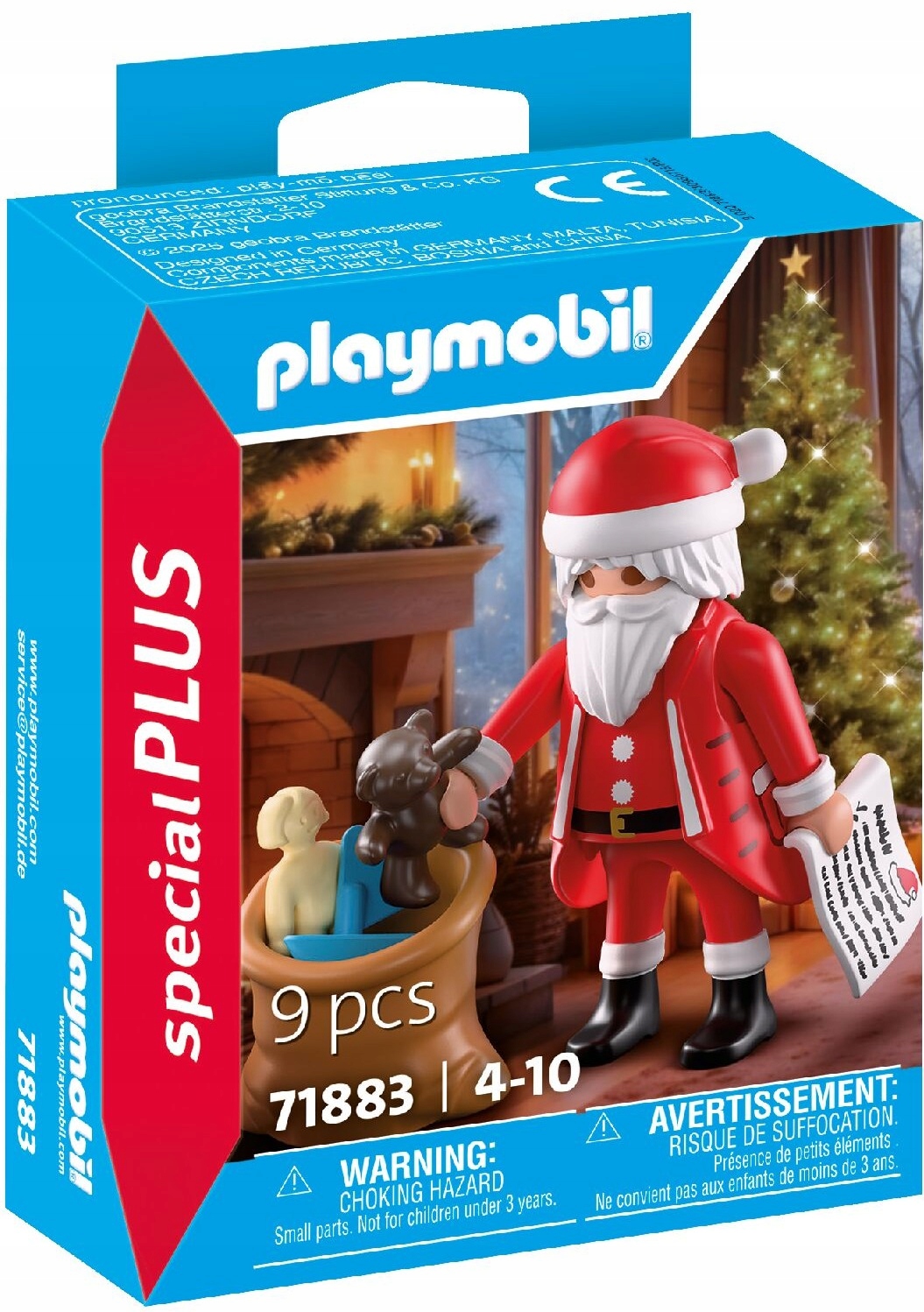 Figurka Special Plus 71883 – Święty Mikołaj z listą życzeń