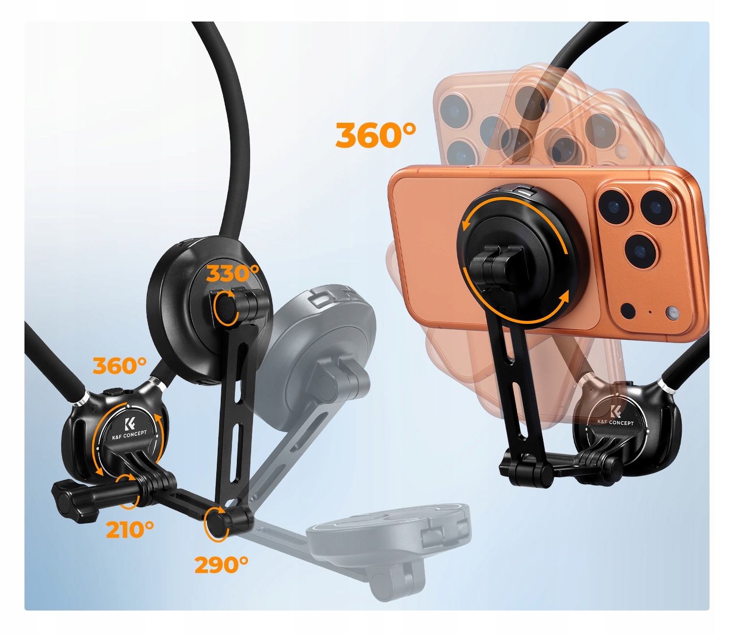 Magnetyczny uchwyt na telefon typu MagSafe – Szybkie mocowanie dla iPhone'a