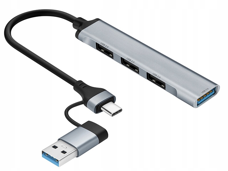 Wszechstronność dzięki 4 portom USB – 1x USB 3.0 i 3x USB 2.0