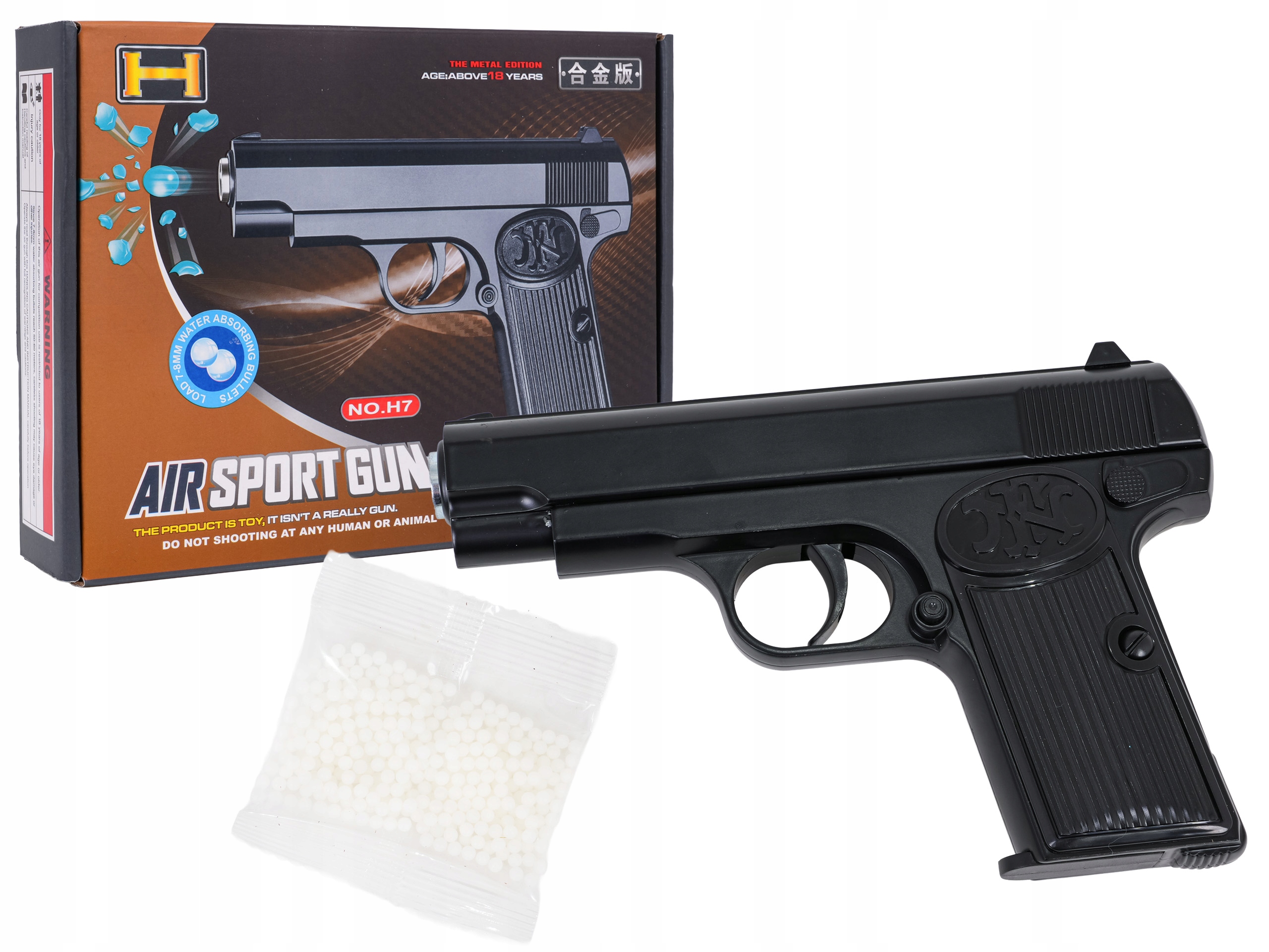 Pistolet na Kulki Wodne AIR GUN – Idealna zabawa dla dzieci