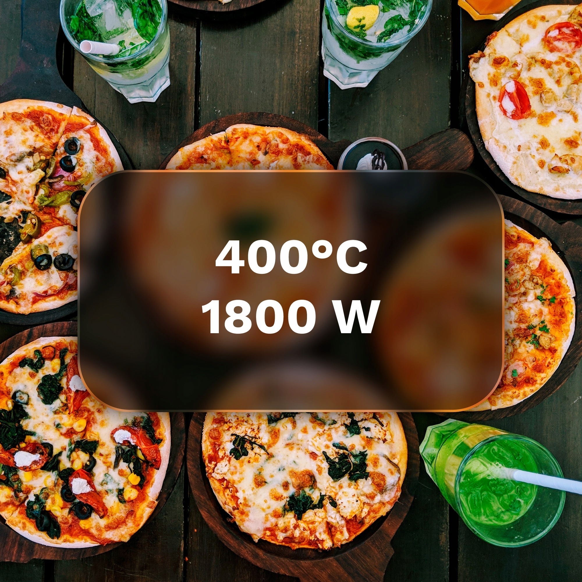 Piec do pizzy TEESA SUPREME MAX 1800 W – Twój klucz do idealnej pizzy