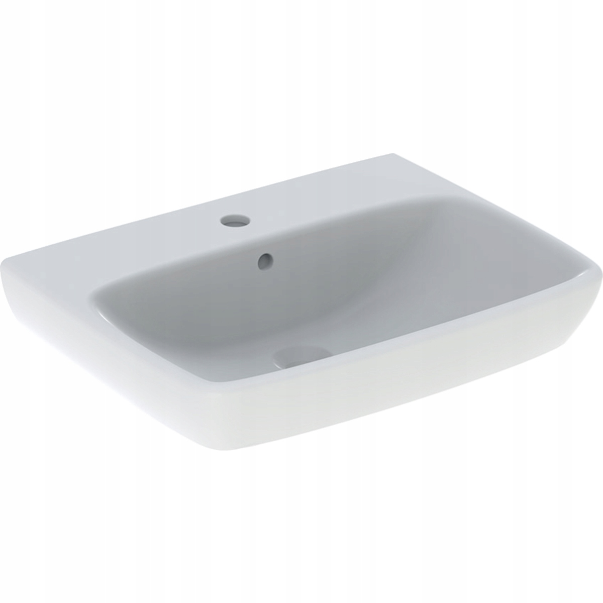 Umywalka 500.300.01.7 Geberit Selnova Square – Elegancja i funkcjonalność w Twojej łazience