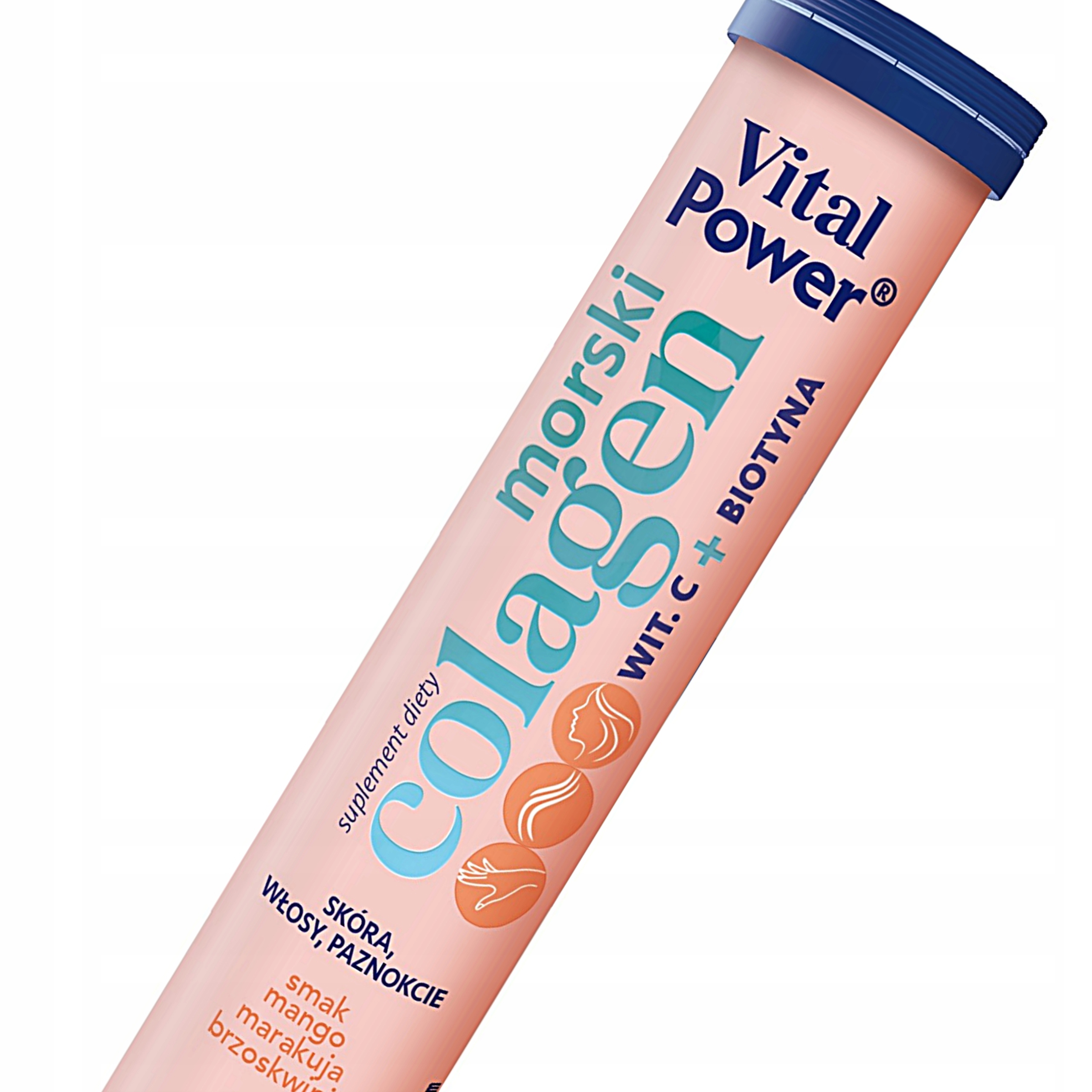 Smakowe tabletki musujące – Mango, marakuja i brzoskwinia