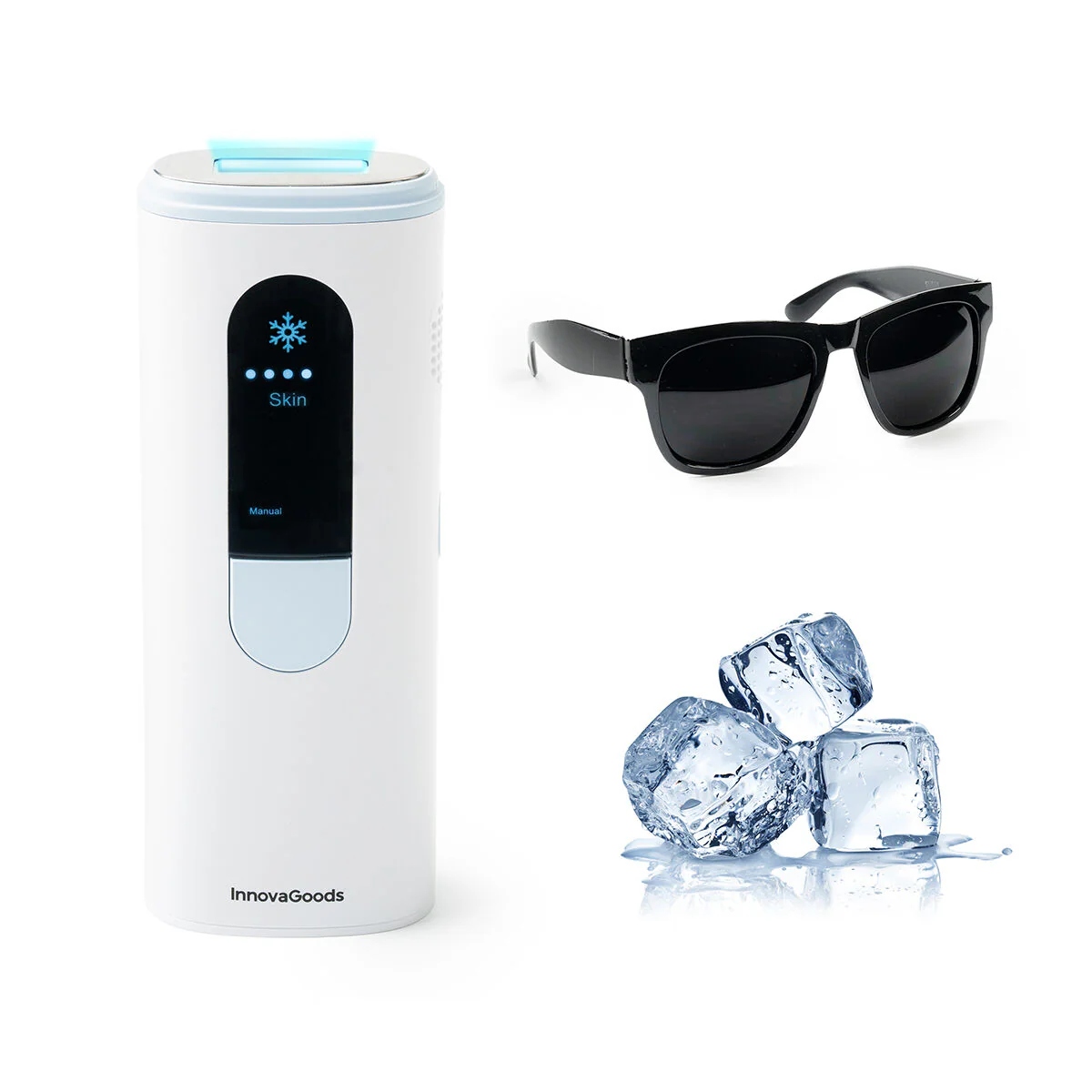 Depilator IPL z funkcją chłodzenia i akcesoriami Kulepil InnovaGoods – Innowacyjne rozwiązanie dla Twojej pielęgnacji