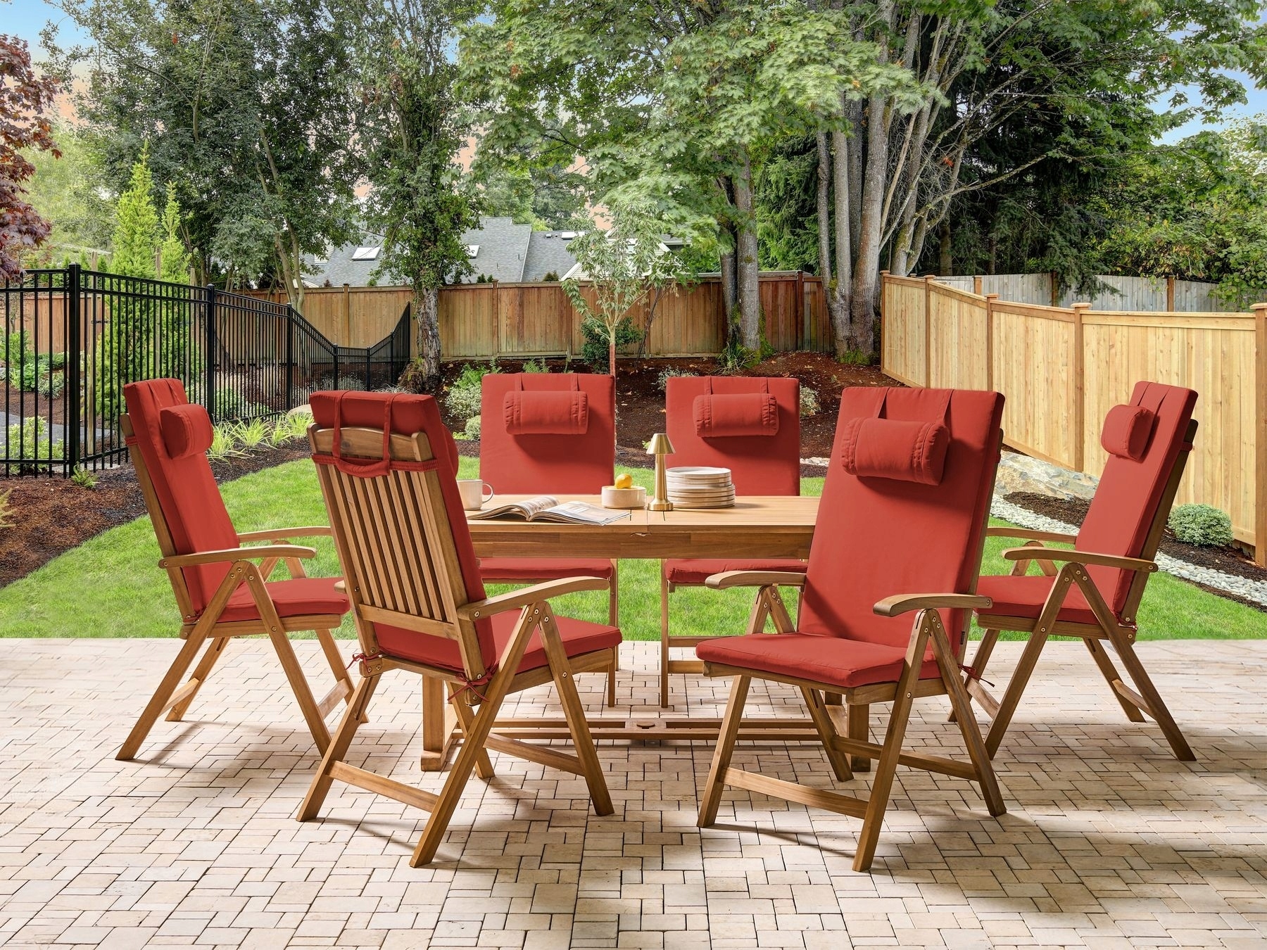 Zestaw ogrodowy dla 6 osób JAVA PREMIUM – Komfort i styl w Twoim ogrodzie