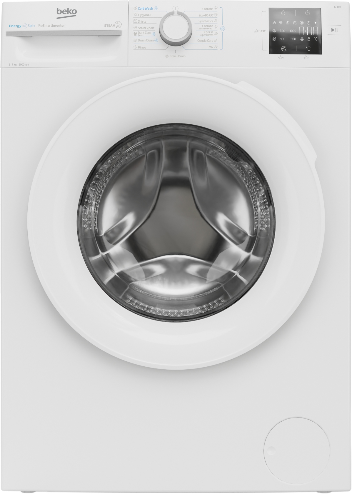 Pralka Beko BM3WFSU37013WW – Nowoczesne rozwiązanie dla Twojego prania