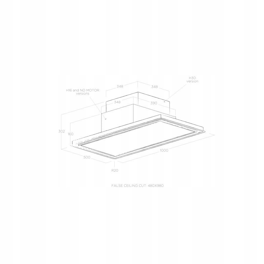 Wymiary i instalacja – Kompaktowe rozmiary 100 x 50 cm