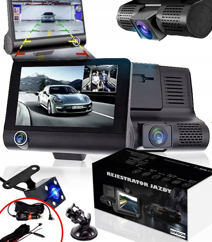 REJESTRATOR JAZDY HD WIDEOREJESTRATOR KAMERA SAMOCHODOWA COFANIA WIDEO WIFI – Twoje bezpieczeństwo na drodze