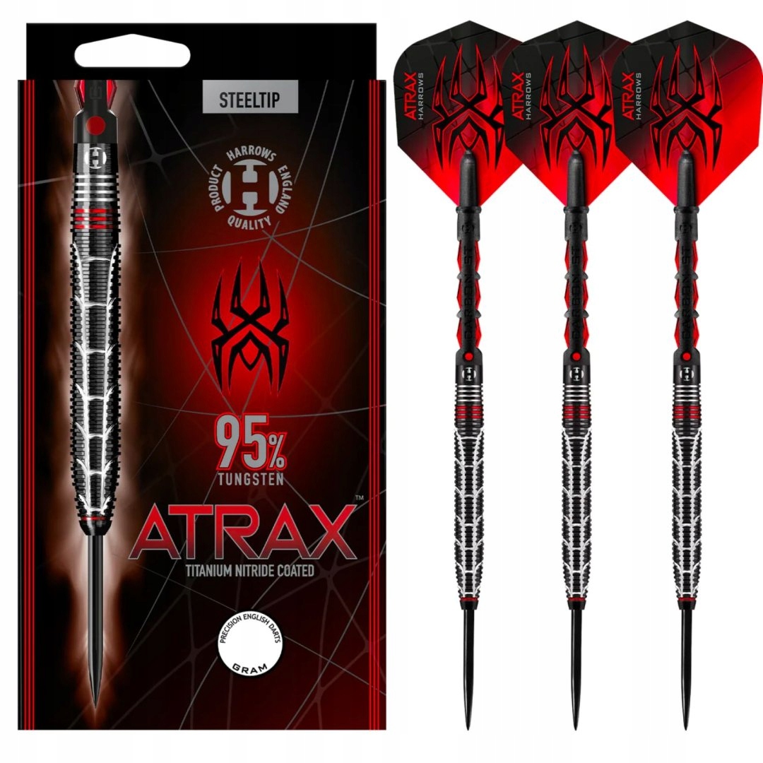 Rzutki ATRAX 95% STEELTIP – Doskonałość w każdym rzucie