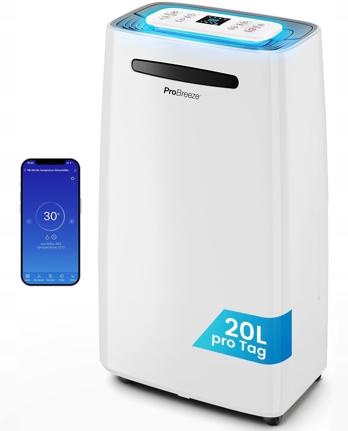 Cyfrowy wyświetlacz wilgotności i automatyczne wyłączanie