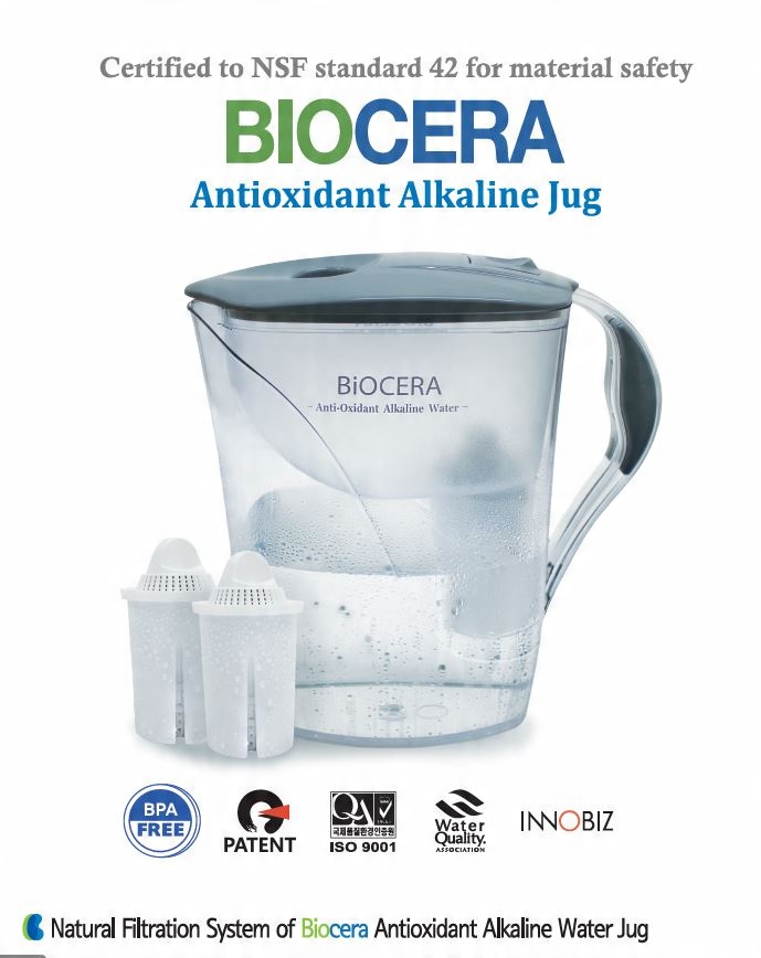 BIOCERA BIO* dzbanek jonizujący JONIZATOR WODA REDOX – Twoje źródło zdrowej wody
