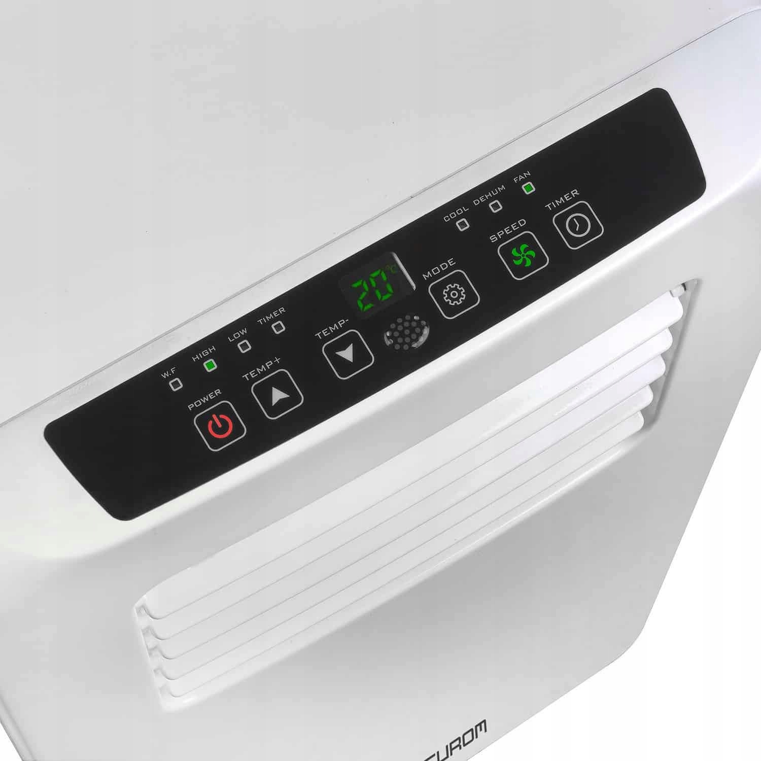 Funkcje 3 w 1: chłodzenie, osuszanie i wentylacja