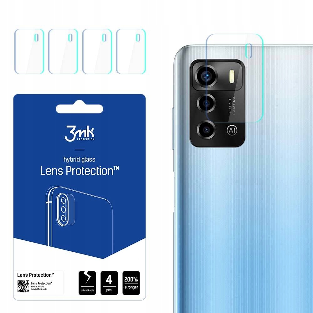 ZTE BLADE A72 4G - Ochrona obiektywu z 3MK Lens Protection