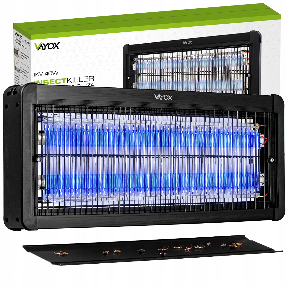 Lampa owadobójcza IKV-40W VAYOX – Skuteczna ochrona przed insektami