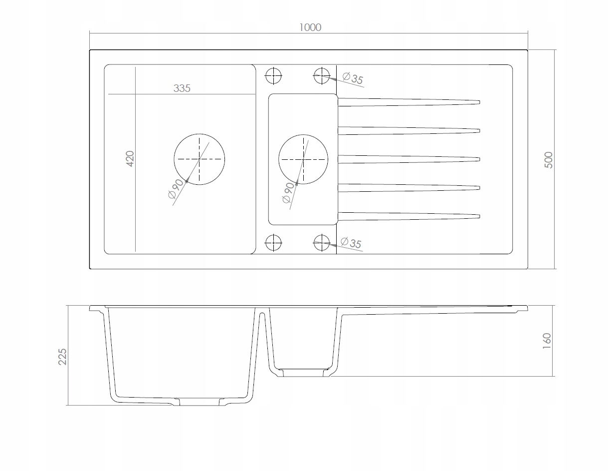 Sposób montażu na silikon sanitarny
