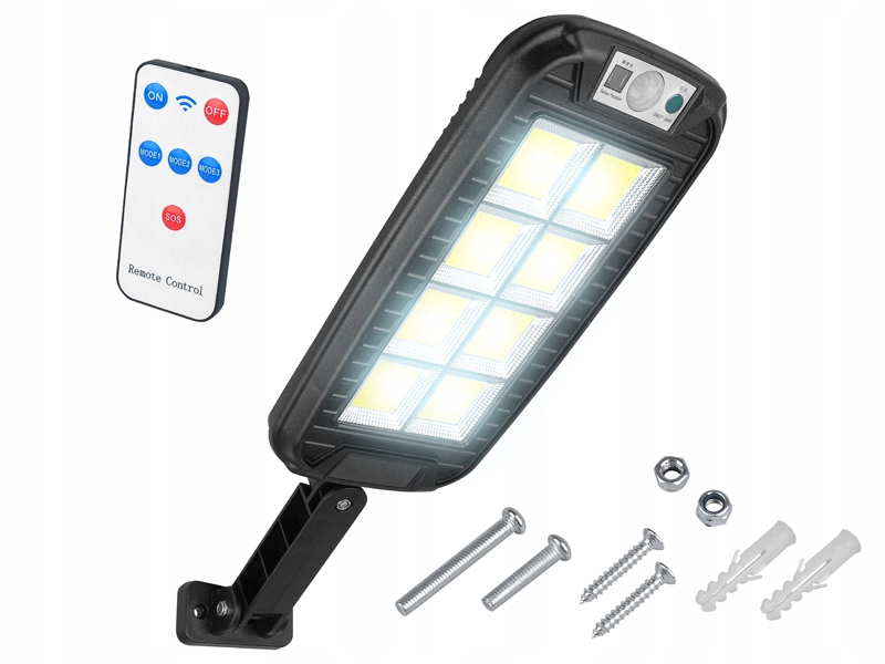 Wysoka wydajność świetlna – Jasne i równomierne oświetlenie z 8 diodami COB LED