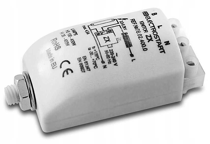 Układ zapłonowy do lamp wyładowczych ZX 70-400 – Niezawodne źródło światła