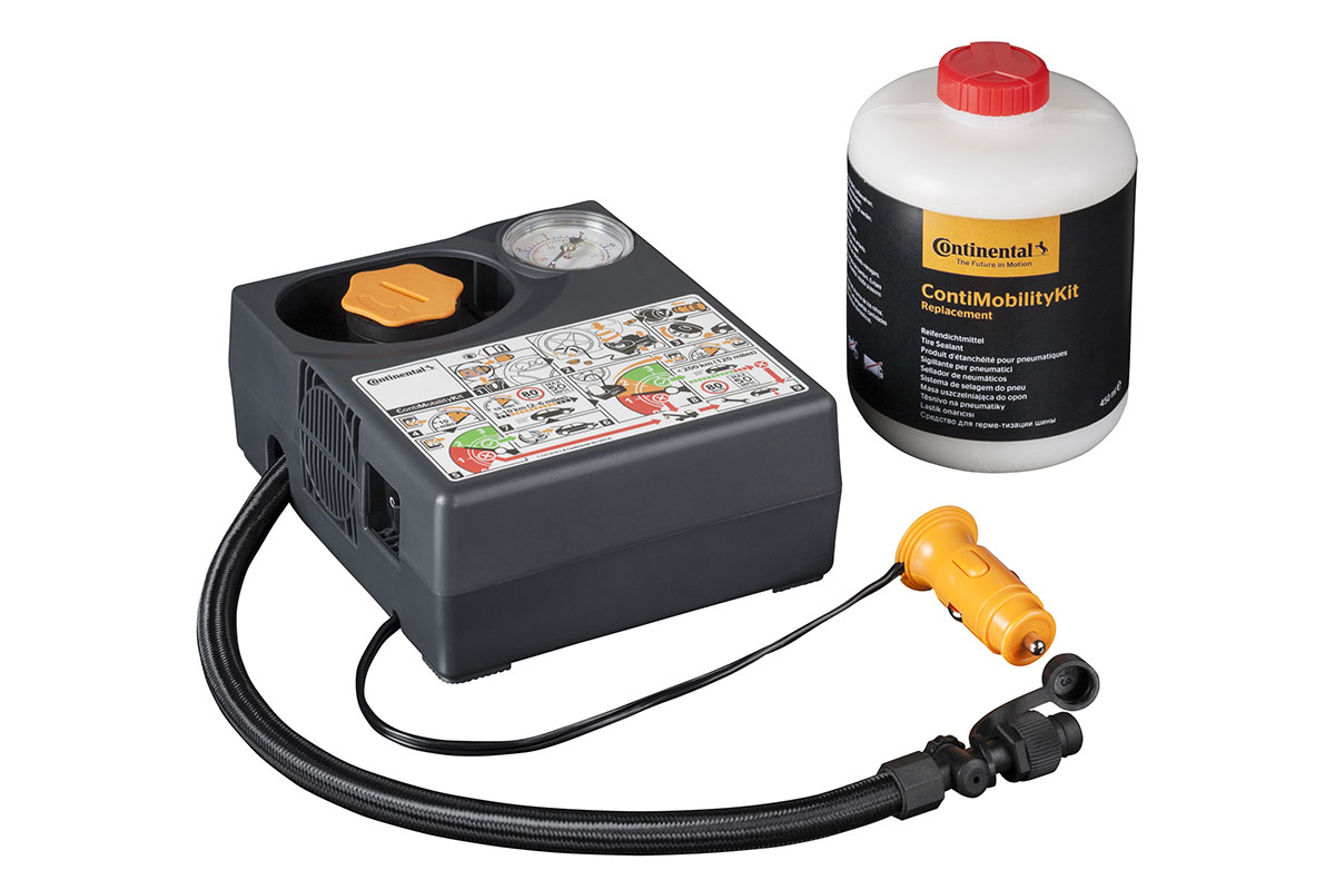 Kompresor samochodowy Continental Kompresorius + hermetikas ContiMobilityKit – Niezawodne rozwiązanie dla Twojego pojazdu