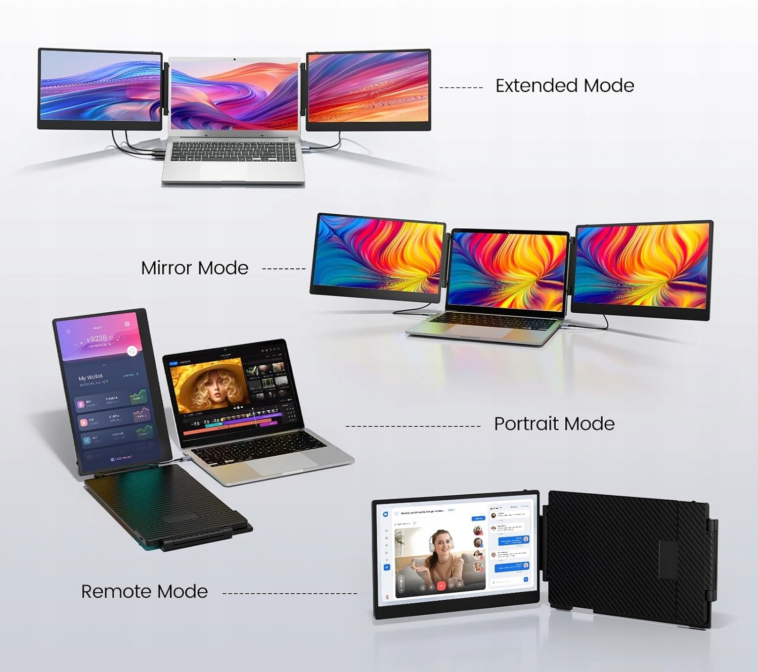 Doskonałe wrażenia wizualne z jasnością 300 nitów