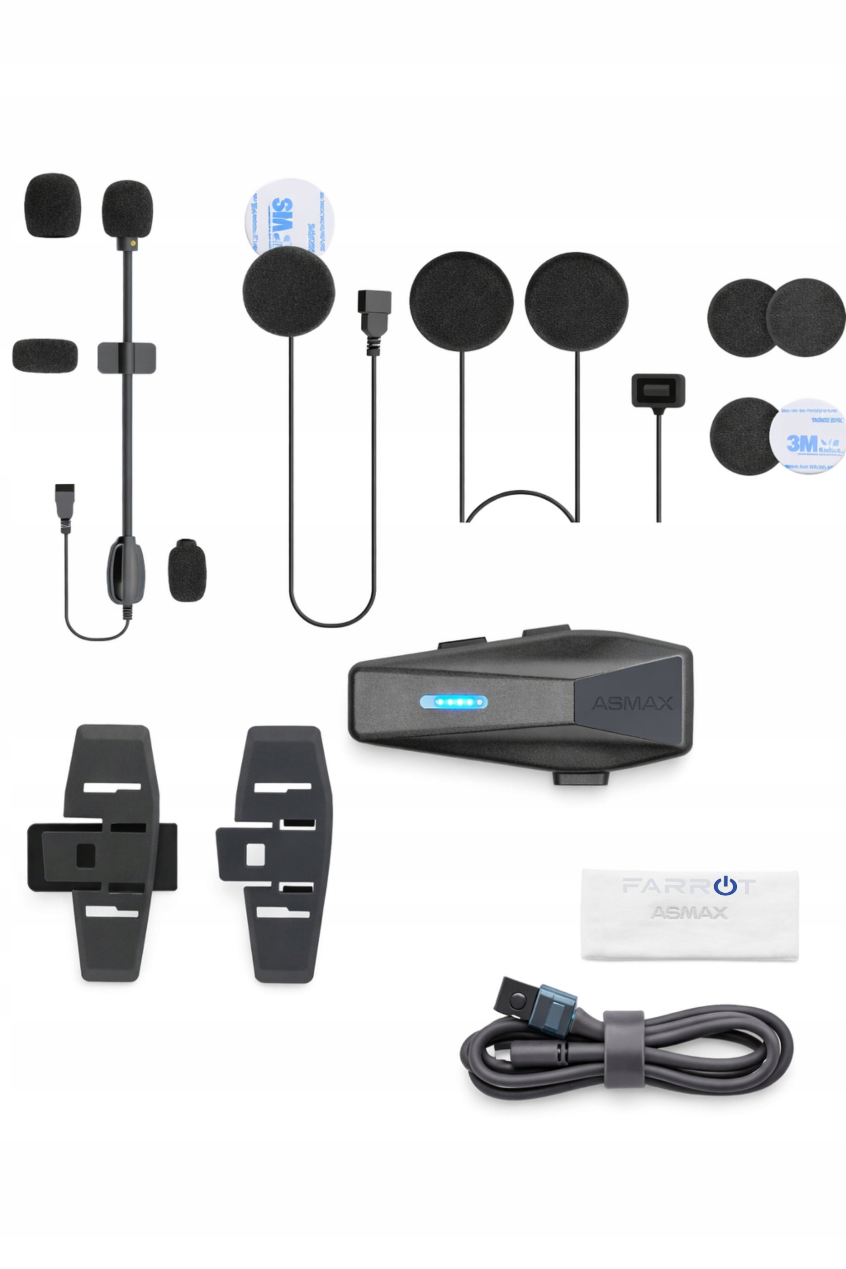 Interkom motocyklowy Bluetooth 5.4 do kasku – Komunikacja bez ograniczeń