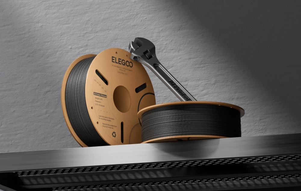 Filament ELEGOO PLA-CF (czarny) - Filament ELEGOO PLA-CF (czarny)