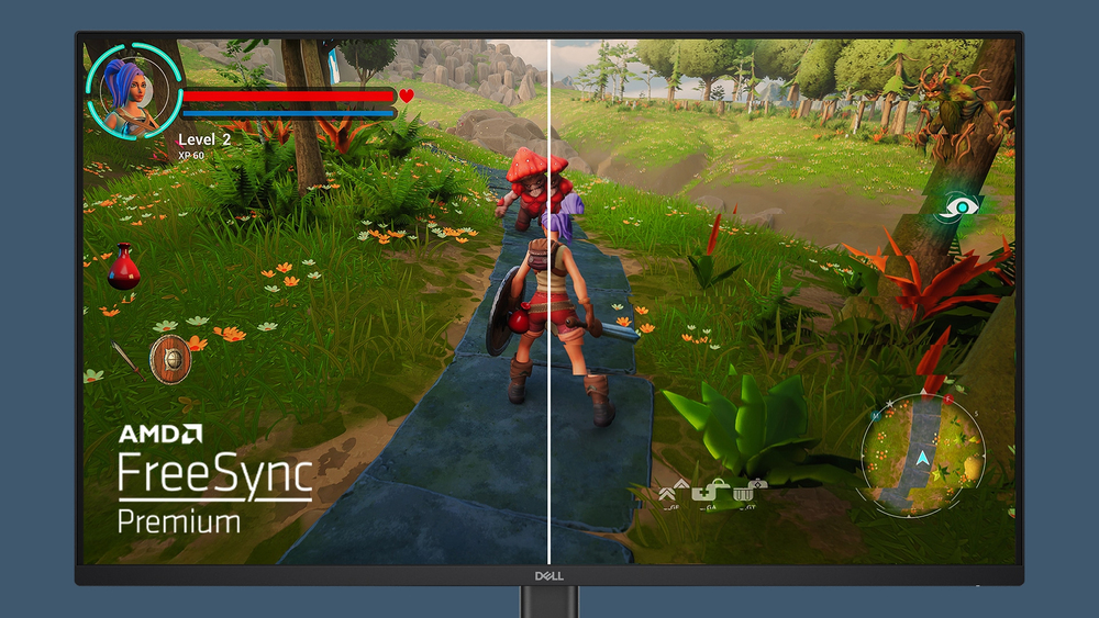 AMD FreeSync™ Premium – Eliminacja rozrywania obrazu w grach