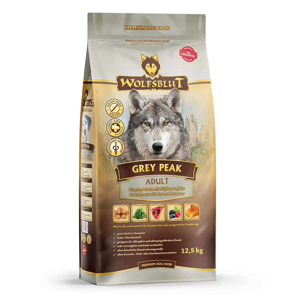 Wolfsblut Grey Peak Karma Dla Psa Koza 12,5kg – wybór dla Twojego pupila