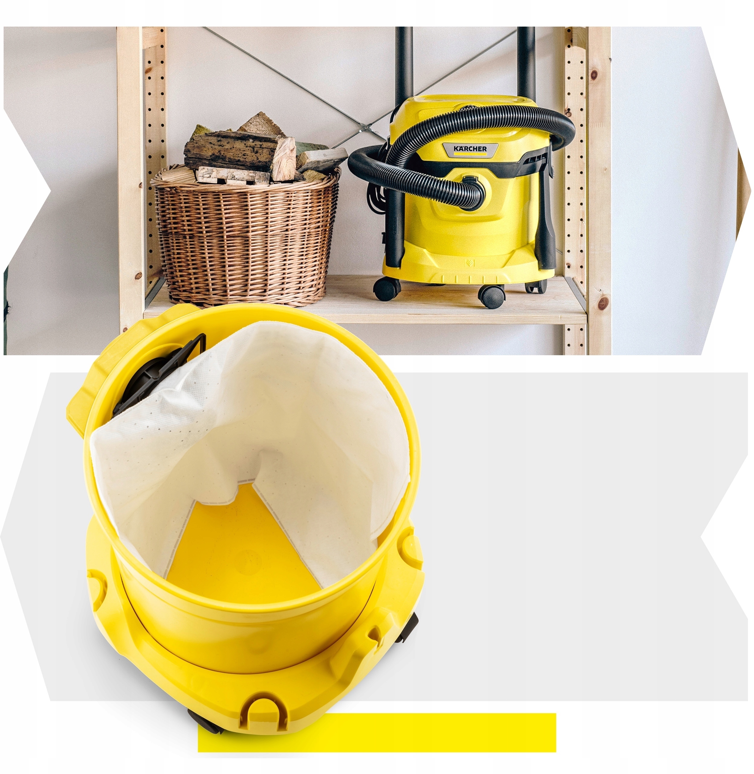 Pojemność zbiornika – 17 litrów dla dłuższego użytkowania