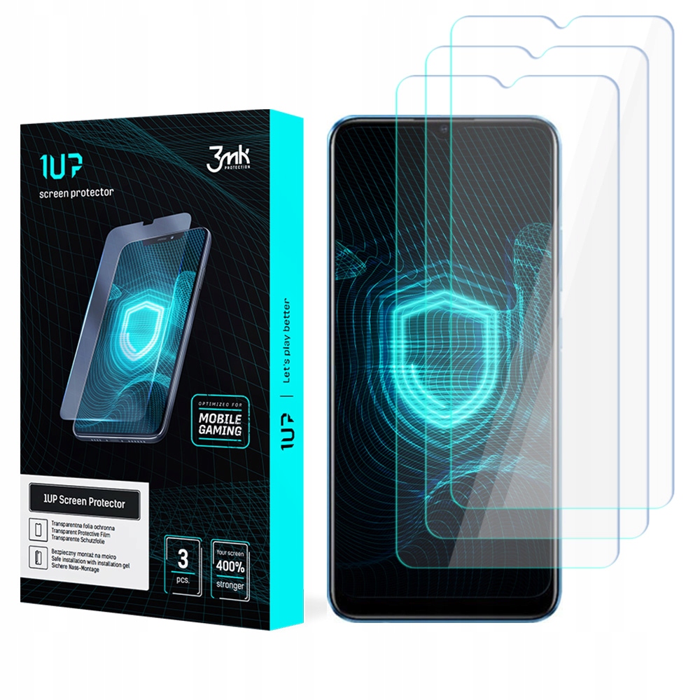 REALME C11 2021 - Folia ochronna 3MK 1UP dla graczy