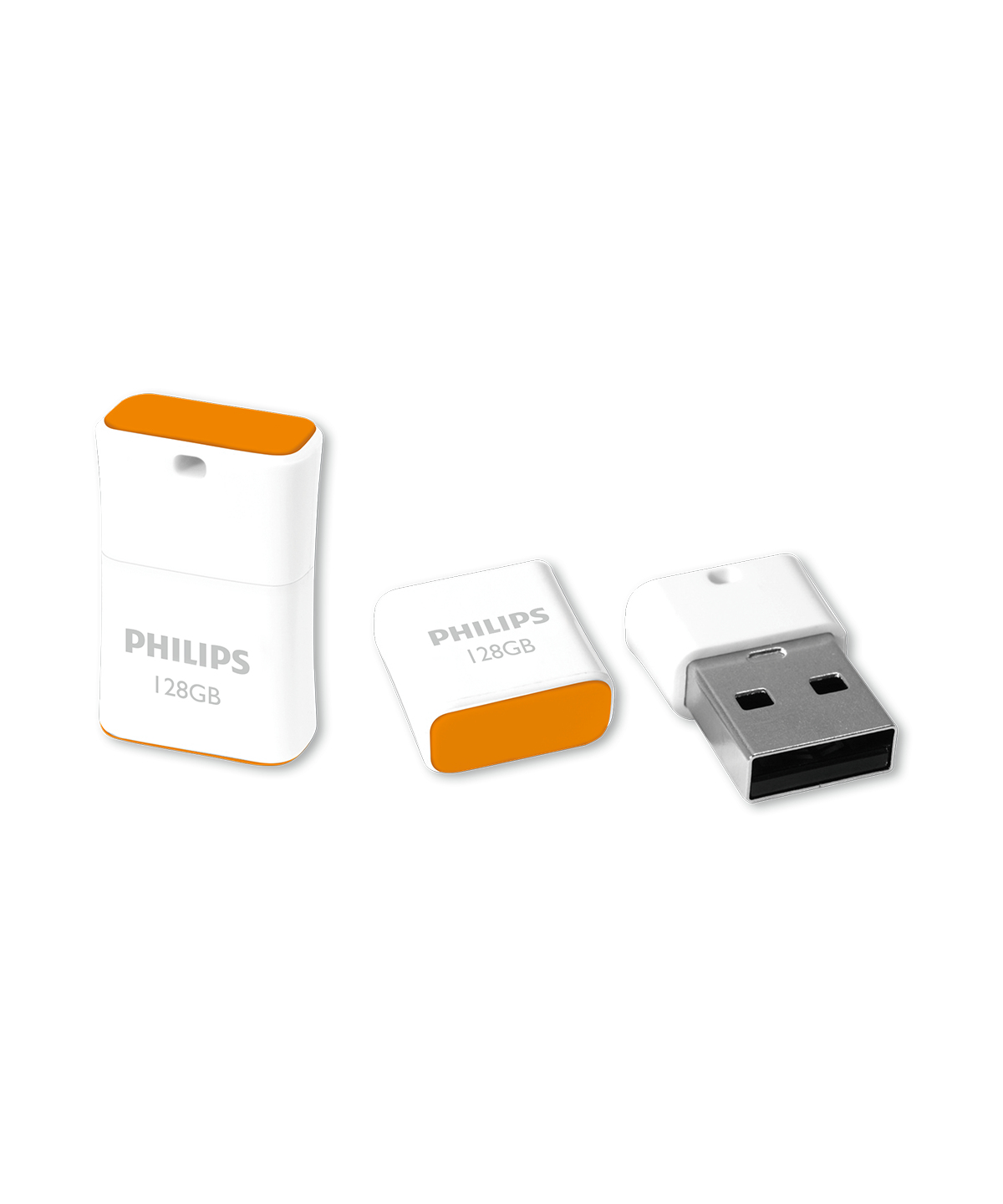 Pendrive Philips USB 2.0 128GB Pico Edition Sunrise Orange – Wydajna i stylowa pamięć przenośna