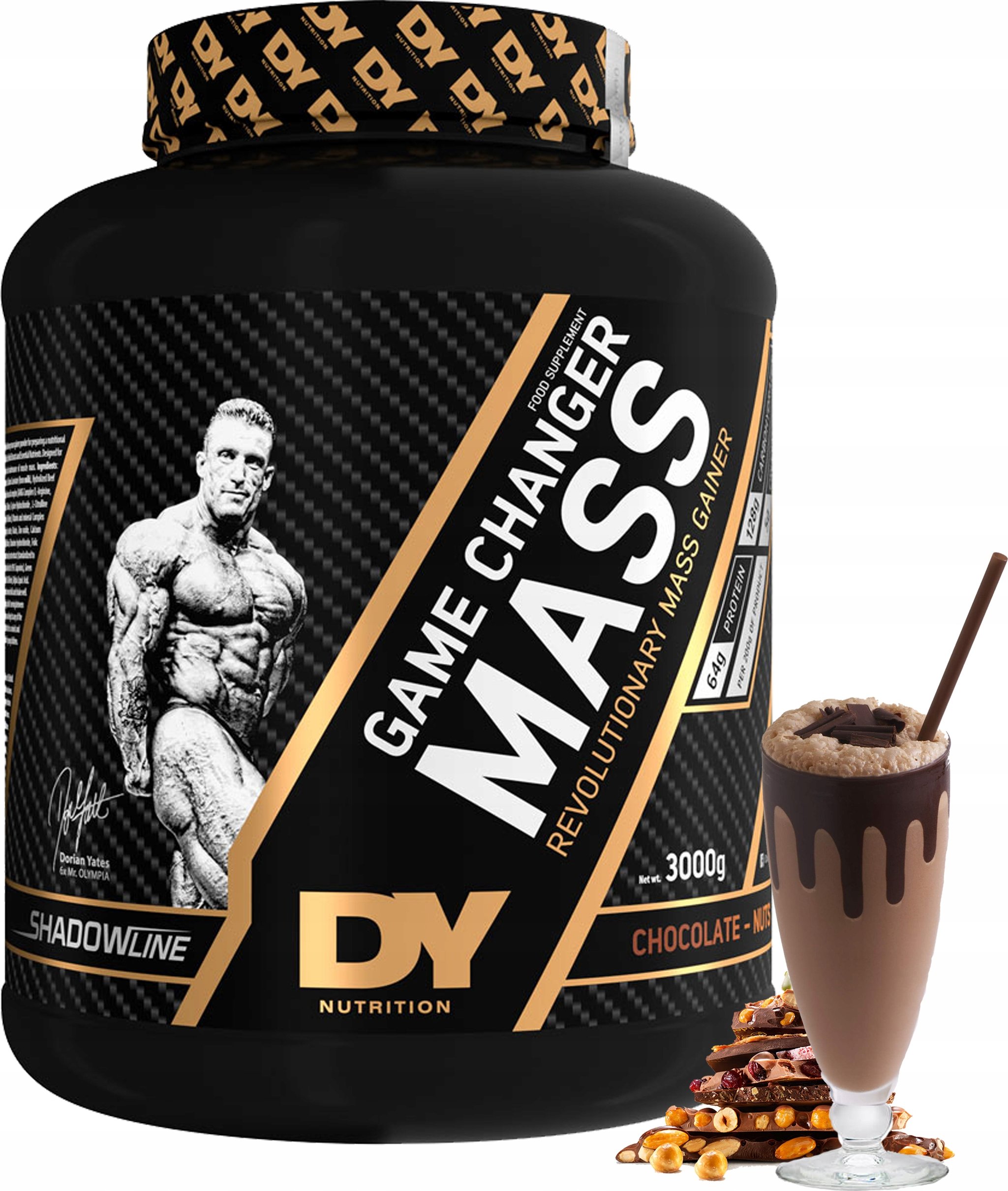 Dorian Yates Game Changer Mass 3000g – Twój klucz do zwiększenia masy mięśniowej